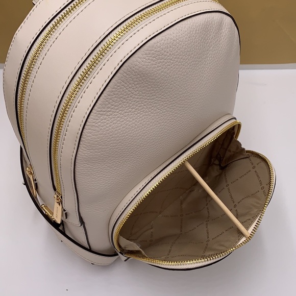 Michael Kors Jaycee Medium Pebbled Leather Backpack
Light Cream - Picture 10 of 13